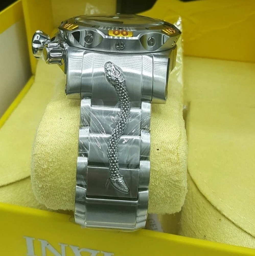 Brand New Invicta Swiss Venom Coral Snake Chrono - Picture 3 of 9